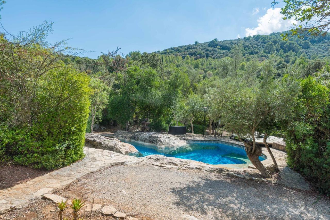 Villa Casa De Piedra Campanet Esterno foto